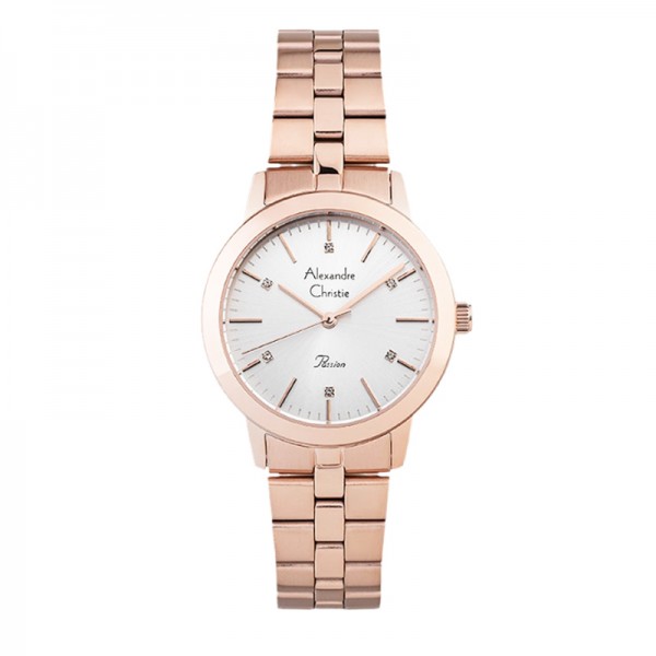 Alexandre Christie AC 2897 Rosegold White LHBRGSL